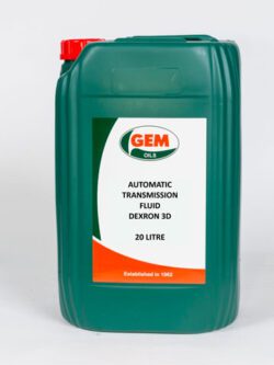 gem oils automatic transmission fluid dexron 3d 20 litre