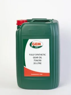 gem oils fully synthetic gear oil 75w/90