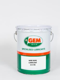 gem oils wire rope lubricant 12.5