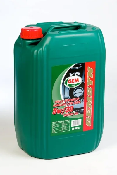 fully synthetic longlife low saps 5w/30 engine oil 20 litre